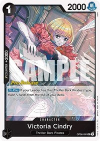 Victoria Cindry - Wings of the Captain Pre-Release Cards - UC - OP06-091