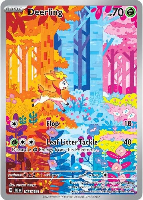 Deerling - 165/162 - SV05: Temporal Forces - Illustration Rare - 165/162