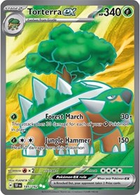 Torterra ex - 185/162 - SV05: Temporal Forces - Ultra Rare - 185/162