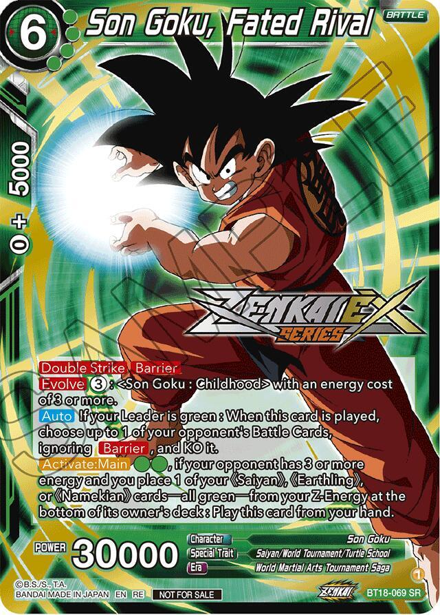 Son Goku, Fated Rival (Event Pack 14) - Promotion Cards - Promo - BT18-069