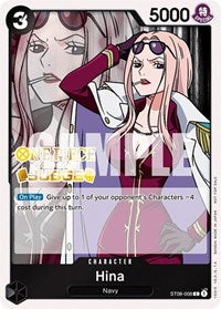 Hina (Judge Pack Vol. 3) - One Piece Promotion Cards - C - ST06-008