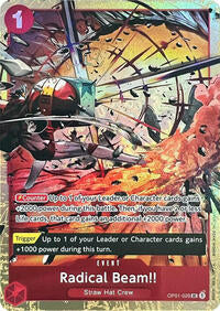 Radical Beam!! (Premium Card Collection -Best Selection Vol. 1-) - One Piece Promotion Cards - UC - OP01-029