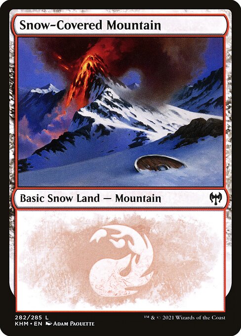 Snow-Covered Mountain (282) - Kaldheim - L - 282