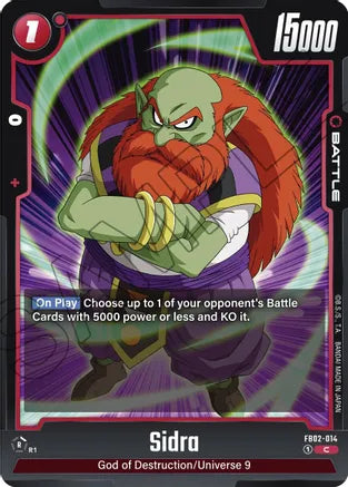 Sidra - Blazing Aura - Common - FB02-014