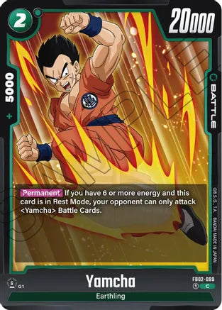 Yamcha - Blazing Aura - Common - FB02-099