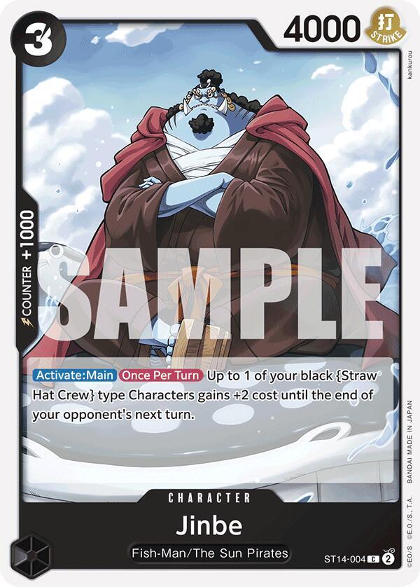 Jinbe - Starter Deck 14: 3D2Y - C - ST14-004