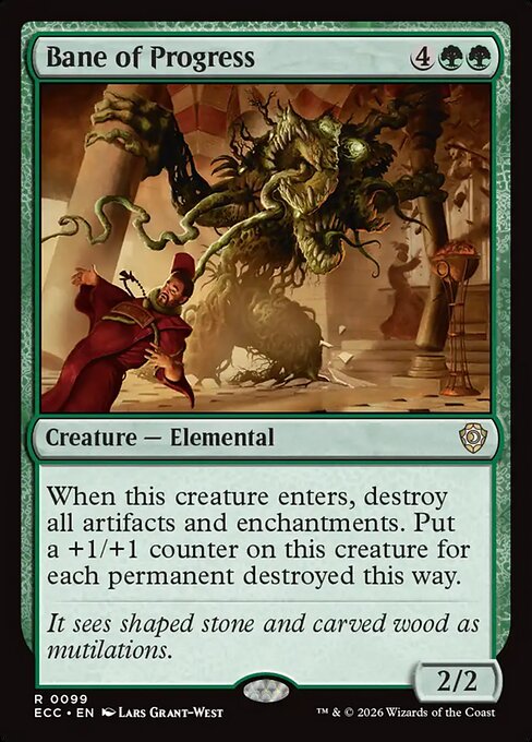Bane of Progress - Commander: Lorwyn Eclipsed - R - 99