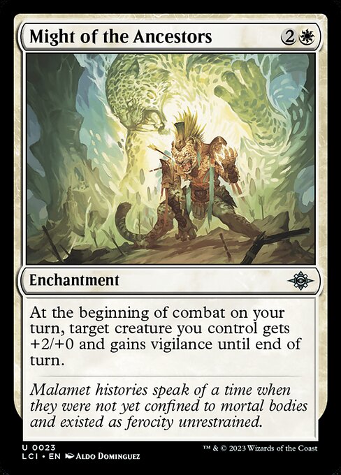 Might of the Ancestors - The Lost Caverns of Ixalan - U - 23