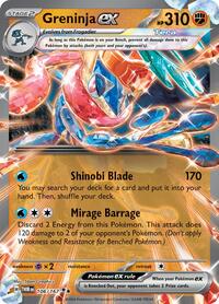 Greninja ex - 106/167 - SV06: Twilight Masquerade - Double Rare - 106/167