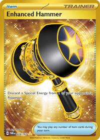 Enhanced Hammer - 224/167 - SV06: Twilight Masquerade - Hyper Rare - 224/167