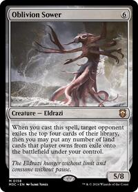 Oblivion Sower (Ripple Foil) - Commander: Modern Horizons 3 - M - 158