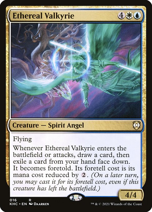 Ethereal Valkyrie - Commander: Kaldheim - R - 16