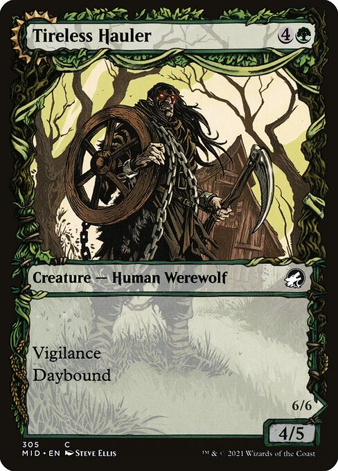 Tireless Hauler (Showcase) - Innistrad: Midnight Hunt - C - 305