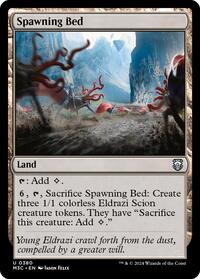 Spawning Bed (Ripple Foil) - Commander: Modern Horizons 3 - U - 380