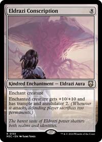 Eldrazi Conscription (Ripple Foil) - Commander: Modern Horizons 3 - R - 155
