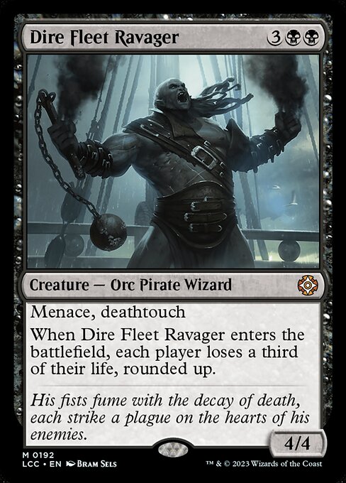 Dire Fleet Ravager - Commander: The Lost Caverns of Ixalan - M - 192