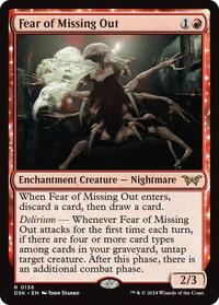 Fear of Missing Out - Duskmourn: House of Horror - R - 136
