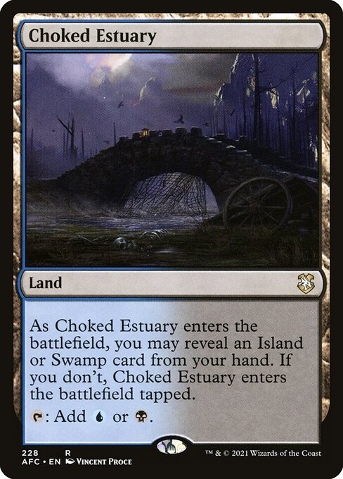 Choked Estuary - Commander: Adventures in the Forgotten Realms - R - 228