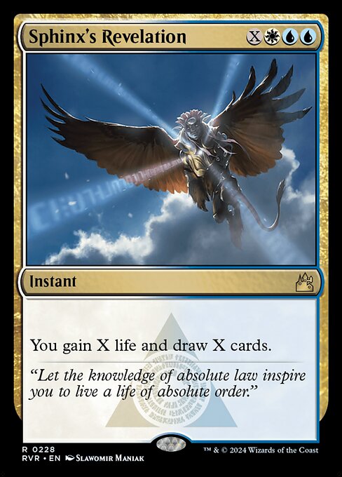 Sphinx's Revelation - Ravnica Remastered - R - 228