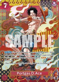 Portgas.D.Ace (SP) - Two Legends - SR - OP02-013