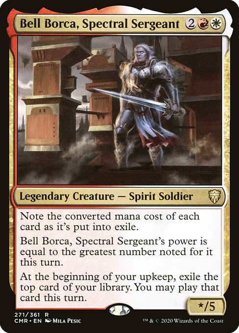 Bell Borca, Spectral Sergeant - Commander Legends - R - 271