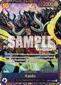 Kaido (Treasure Cup) - One Piece Promotion Cards - SR - OP01-094