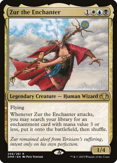 Zur the Enchanter - Dominaria Remastered - R - 206