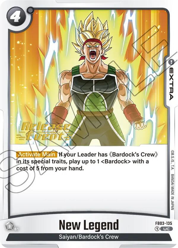 New Legend - Raging Roar Release Event Cards - Uncommon - FB03-135
