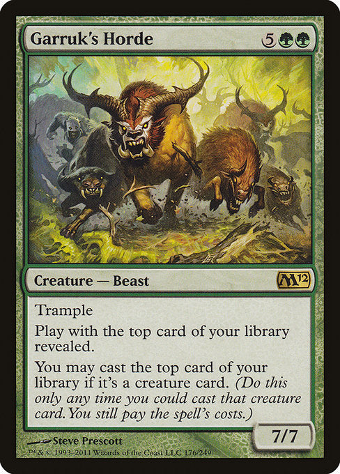 Garruk's Horde - Launch Party & Release Event Promos - P - 176