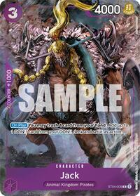 Jack (Premium Card Collection -BANDAI CARD GAMES Fest. 23-24 Edition-) - One Piece Promotion Cards - C - ST04-008