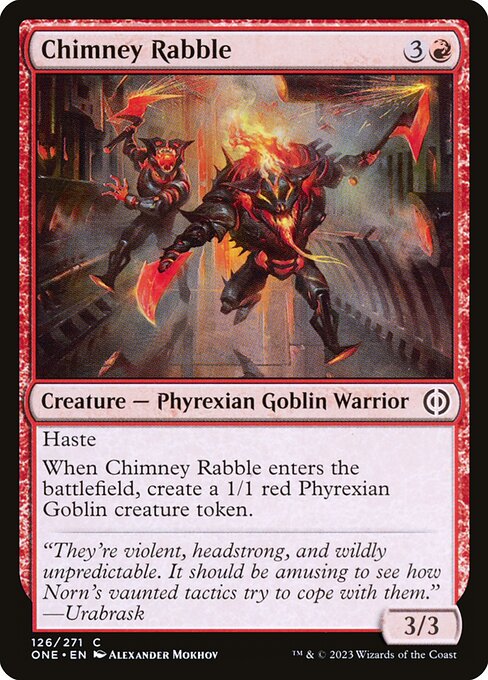 Chimney Rabble - Phyrexia: All Will Be One - C - 126