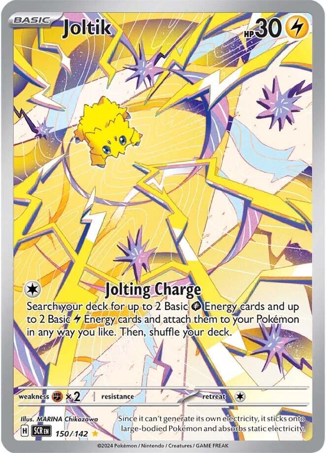 Joltik - 150/142 - SV07: Stellar Crown - Illustration Rare - 150/142