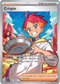 Crispin - 164/142 - SV07: Stellar Crown - Ultra Rare - 164/142
