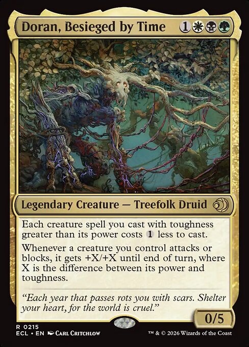 Doran, Besieged by Time - Lorwyn Eclipsed - R - 215
