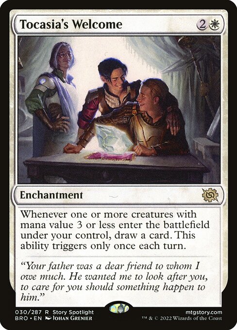 Tocasia's Welcome - The Brothers' War - R - 30