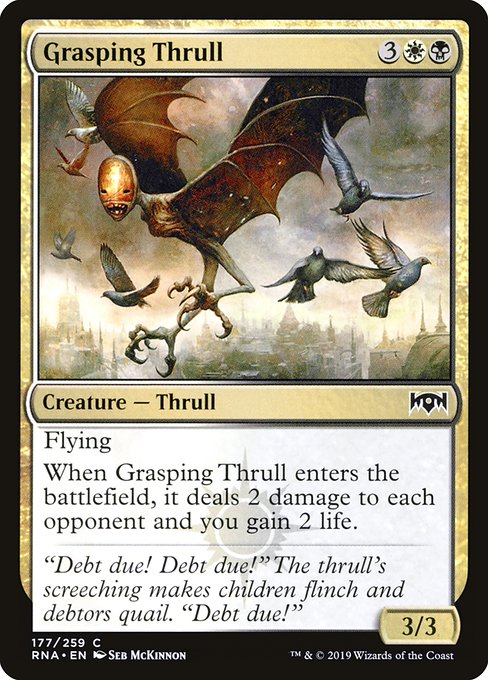 Grasping Thrull - Ravnica Allegiance - C - 177