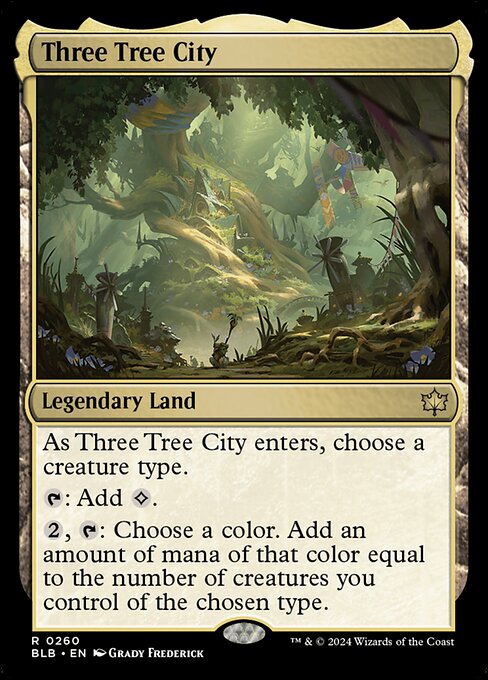 Three Tree City - Bloomburrow - R - 260