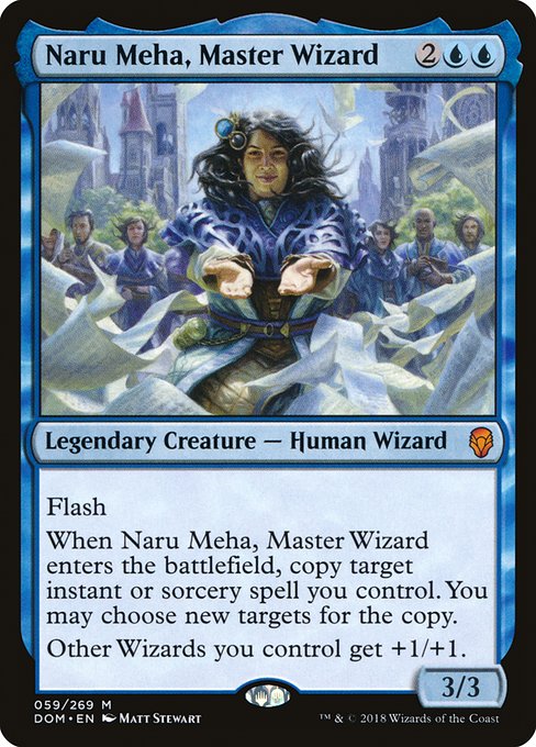 Naru Meha, Master Wizard - Dominaria - M - 59