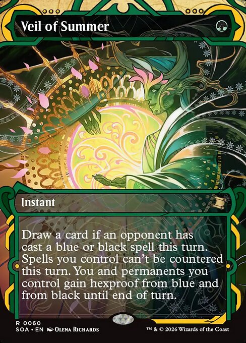 Veil of Summer - Secrets of Strixhaven: Mystical Archive - R - 60