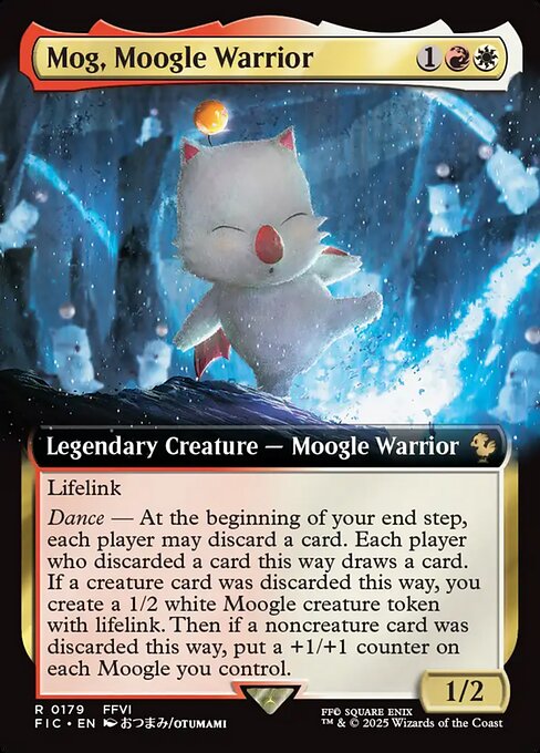 Mog, Moogle Warrior (Extended Art) - Commander: FINAL FANTASY - R - 179