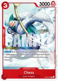 Chess - Two Legends Pre-Release Cards - C - OP08-005