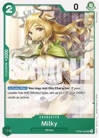 Milky - Two Legends Pre-Release Cards - UC - OP08-032