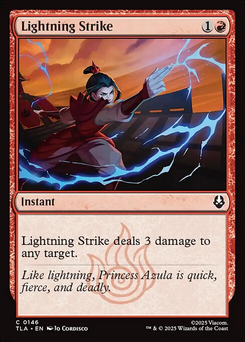 Lightning Strike - Avatar: The Last Airbender - C - 146