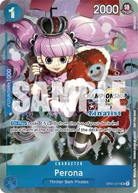 Perona (Championship 2024 Finalist Card Set) - One Piece Promotion Cards - UC - OP01-077