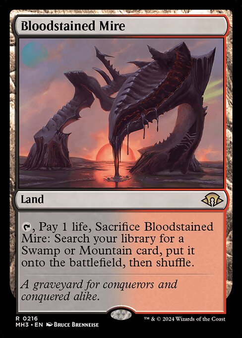 Bloodstained Mire - Modern Horizons 3 - R - 216