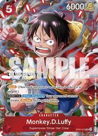 Monkey.D.Luffy (CS 2024 Celebration Pack) - One Piece Promotion Cards - SR - ST01-012
