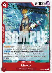 Marco - Starter Deck 15: RED Edward.Newgate - R - OP02-018