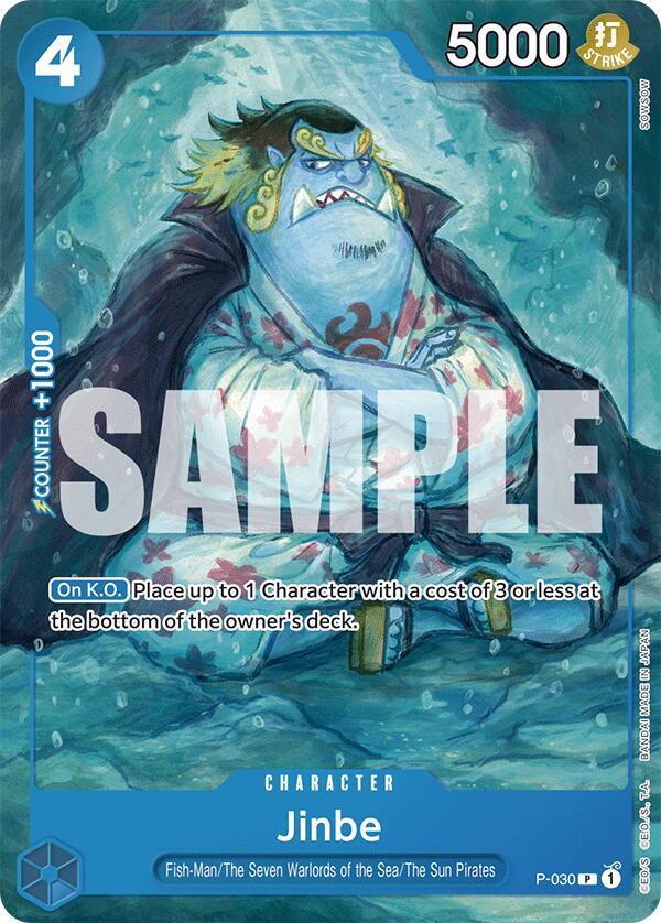 Jinbe - Starter Deck 17: BLUE Donquixote Doflamingo - PR - P-030