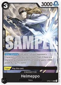 Helmeppo - Starter Deck 19: BLACK Smoker - UC - OP02-113