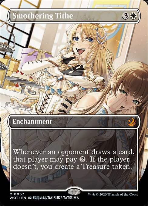 Smothering Tithe (Anime Borderless) - Wilds of Eldraine: Enchanting Tales - M - 67